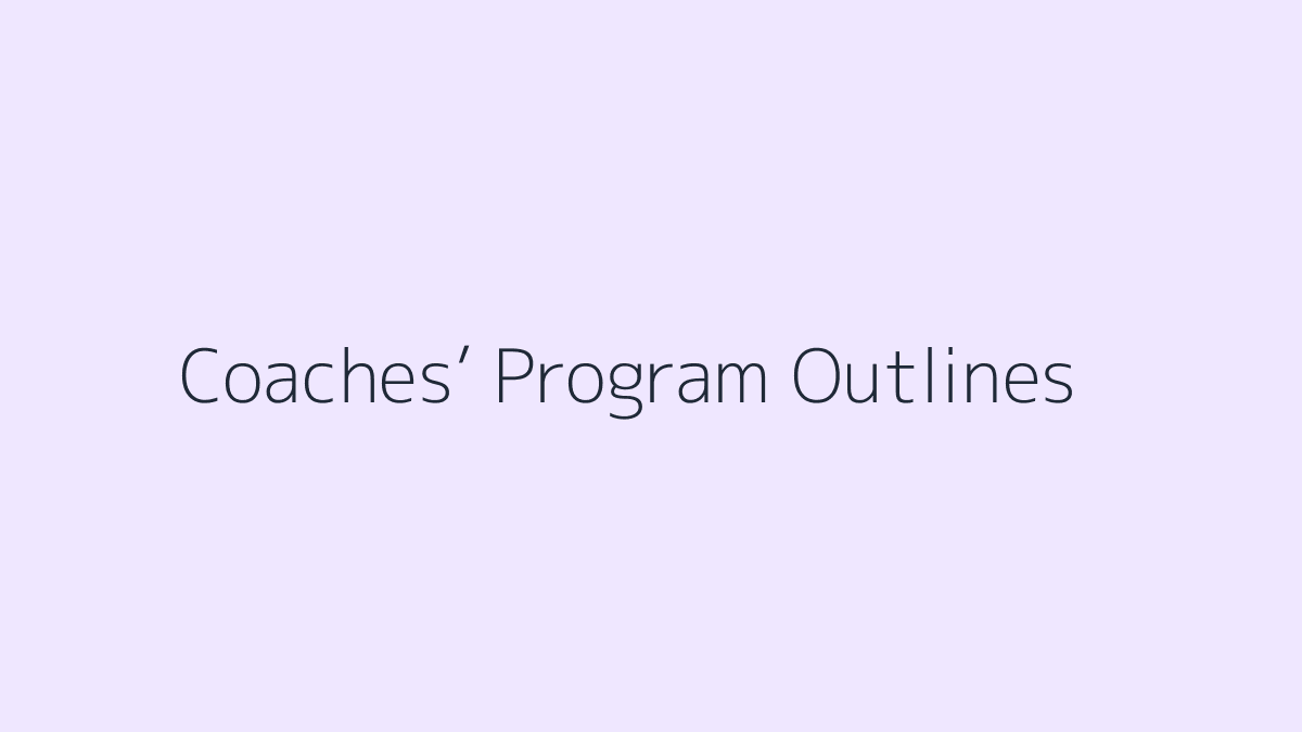 Canva Templates for Coaches’ Program Outlines featured image