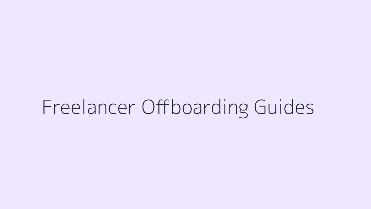 Canva Templates for Freelancer Offboarding Guides featured image