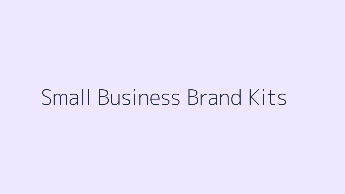 Canva Templates for Small Business Brand Kits featured image