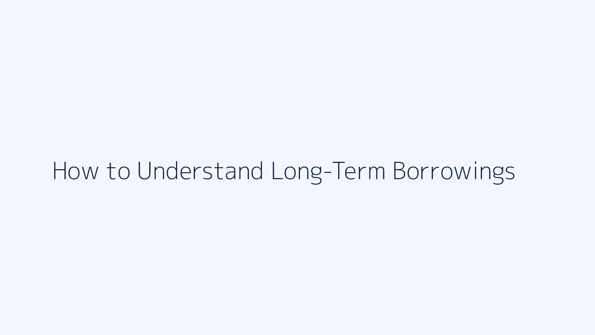How to Understand Long-Term Borrowings featured image