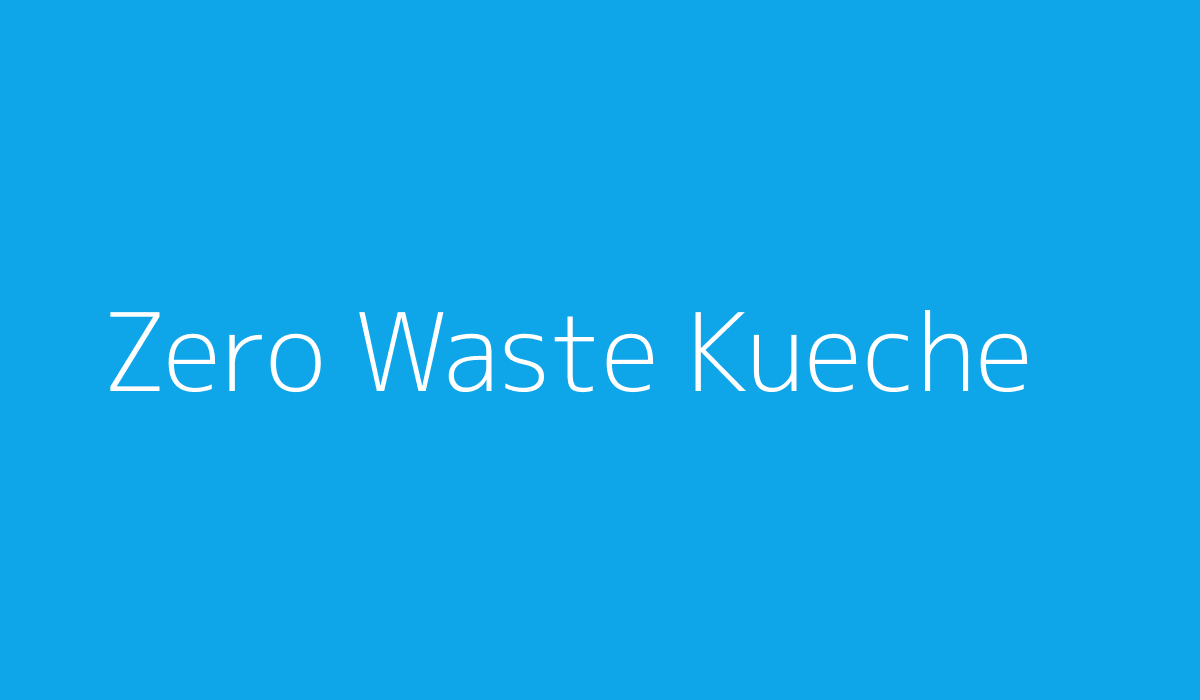 Zero Waste Küche