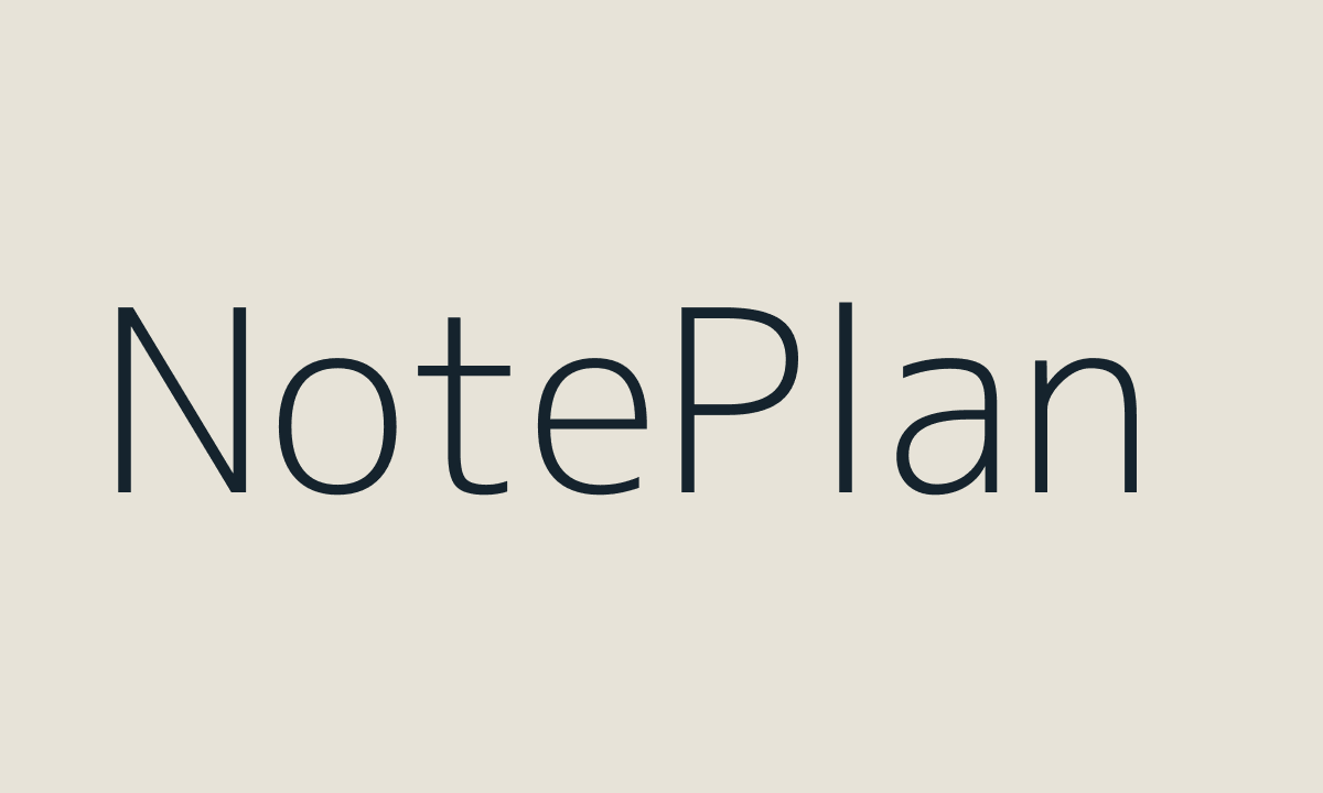 NotePlan preview
