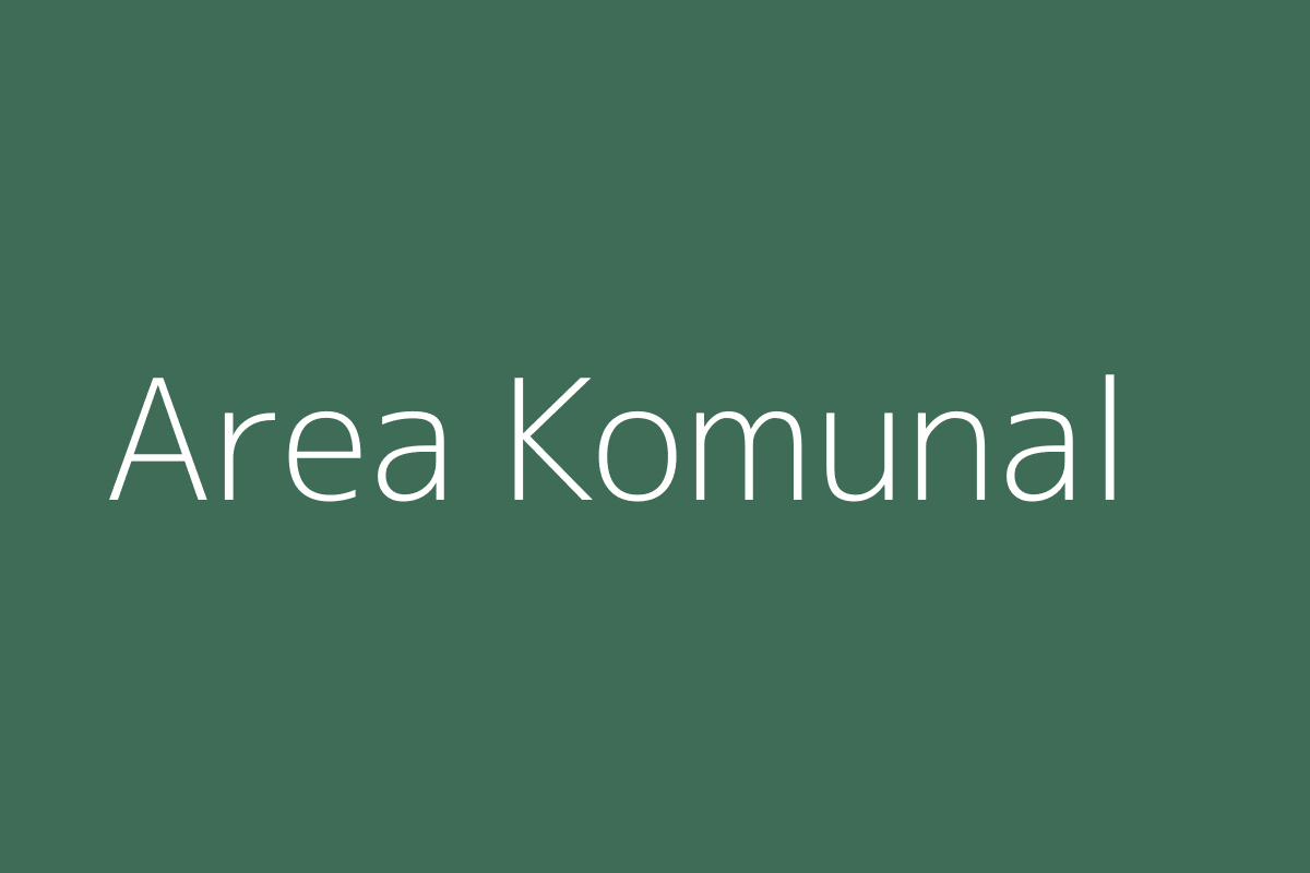 Area komunal warga di Alam Cikadu Residence