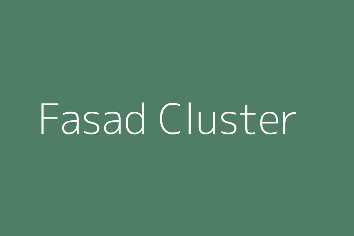 Fasad rumah cluster Alam Cikadu Residence