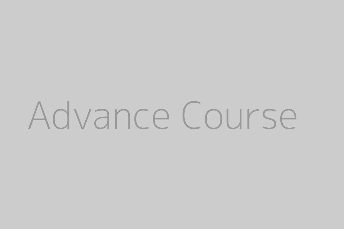 Advance Course