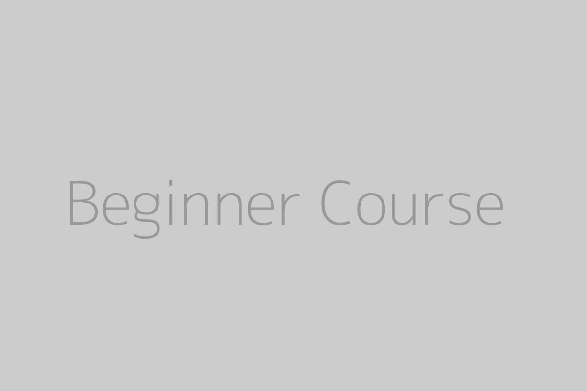 Beginner Course