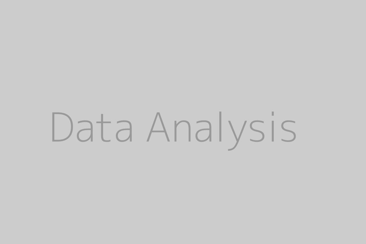Data Analysis & Reporting Automation