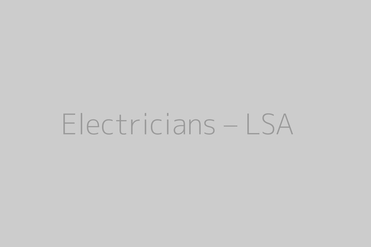 Electricians – LSA