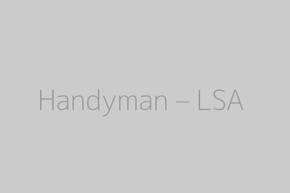 Handyman – LSA