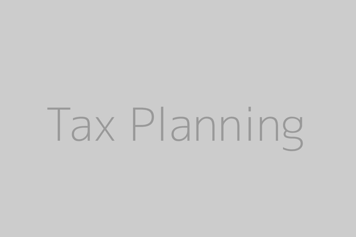Tax Planning