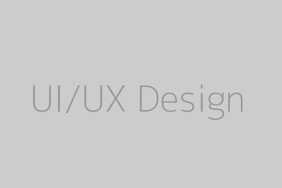 UI/UX Design