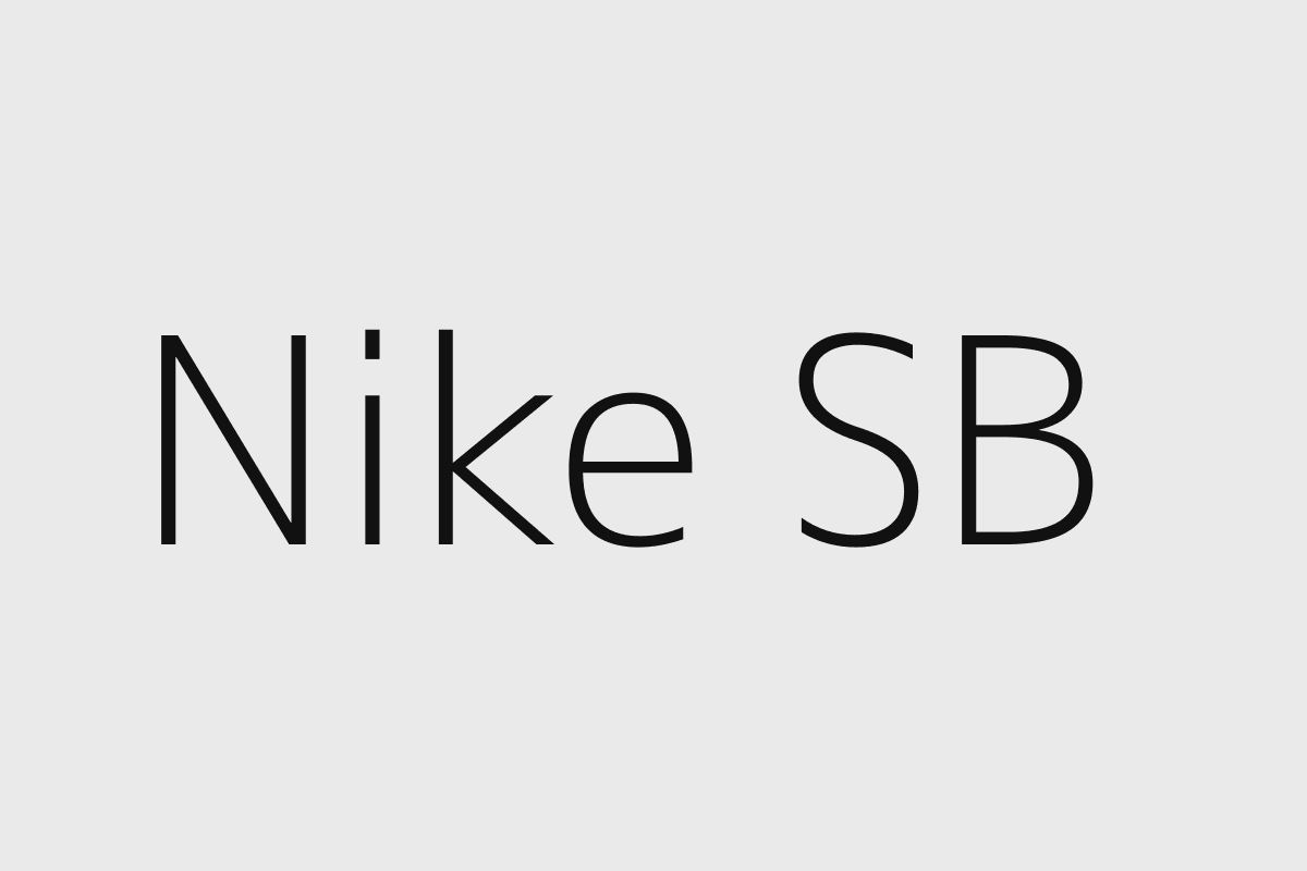 Auswahl an Nike SB Skate-Schuhen und Apparel bei Blowout