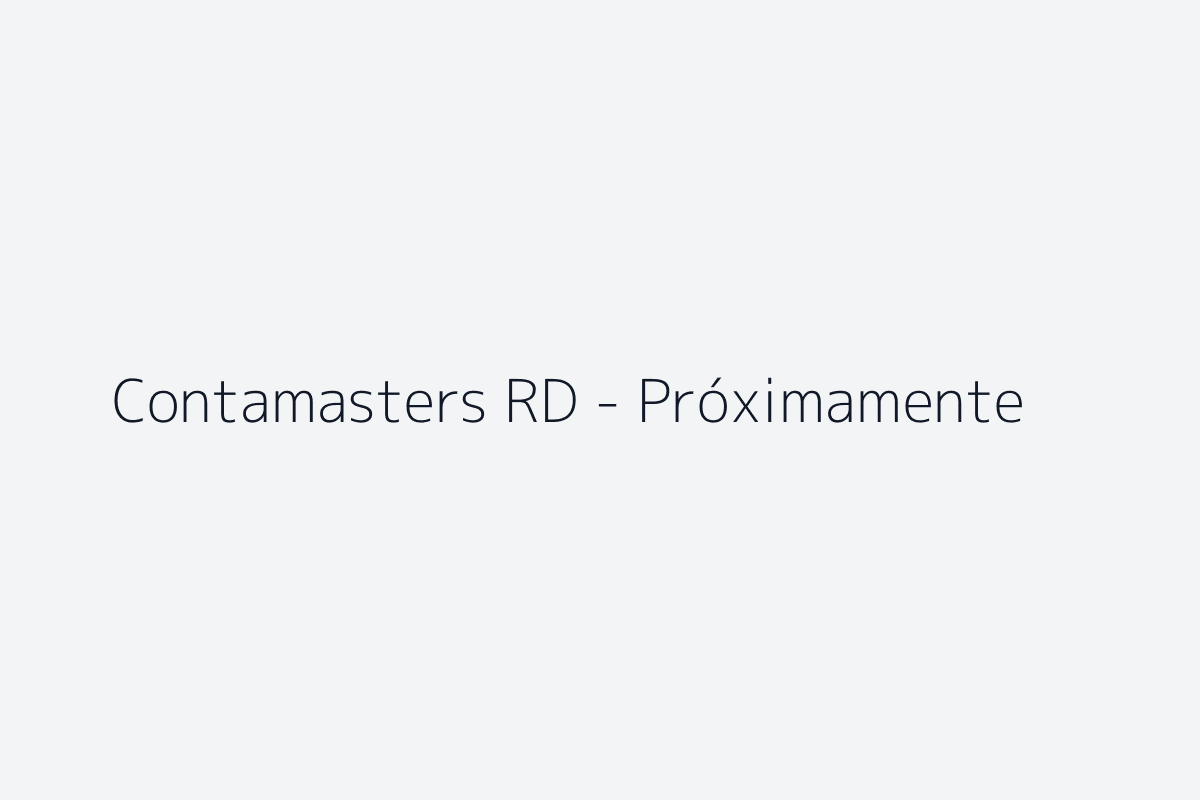 Contamasters RD - Próximamente