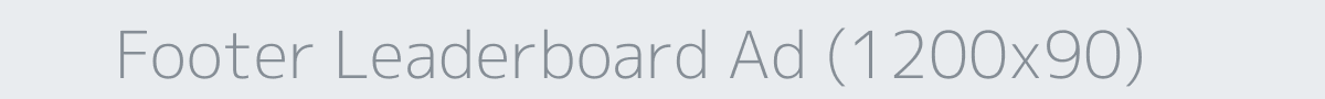 Footer Ad Banner