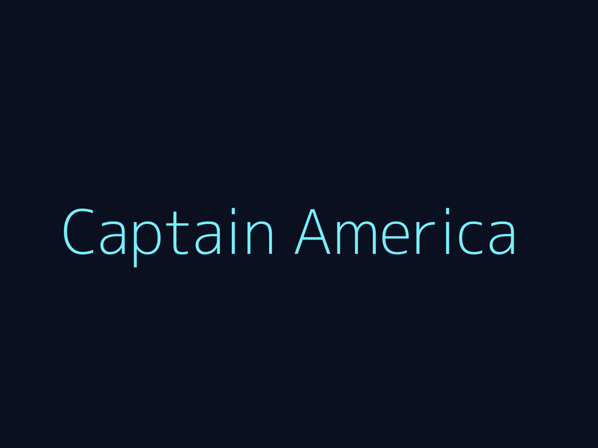 Captain America spotlight image