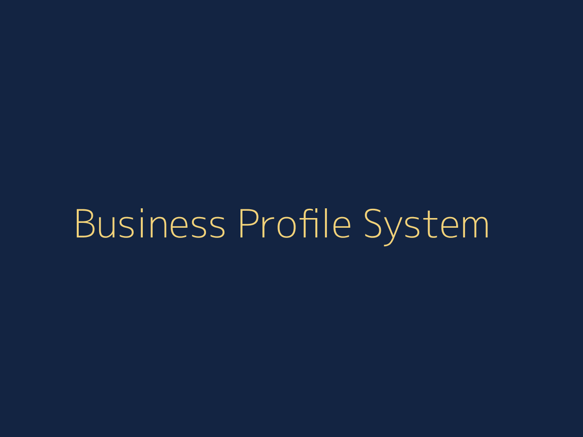 Business Profile & Proposal Design System
