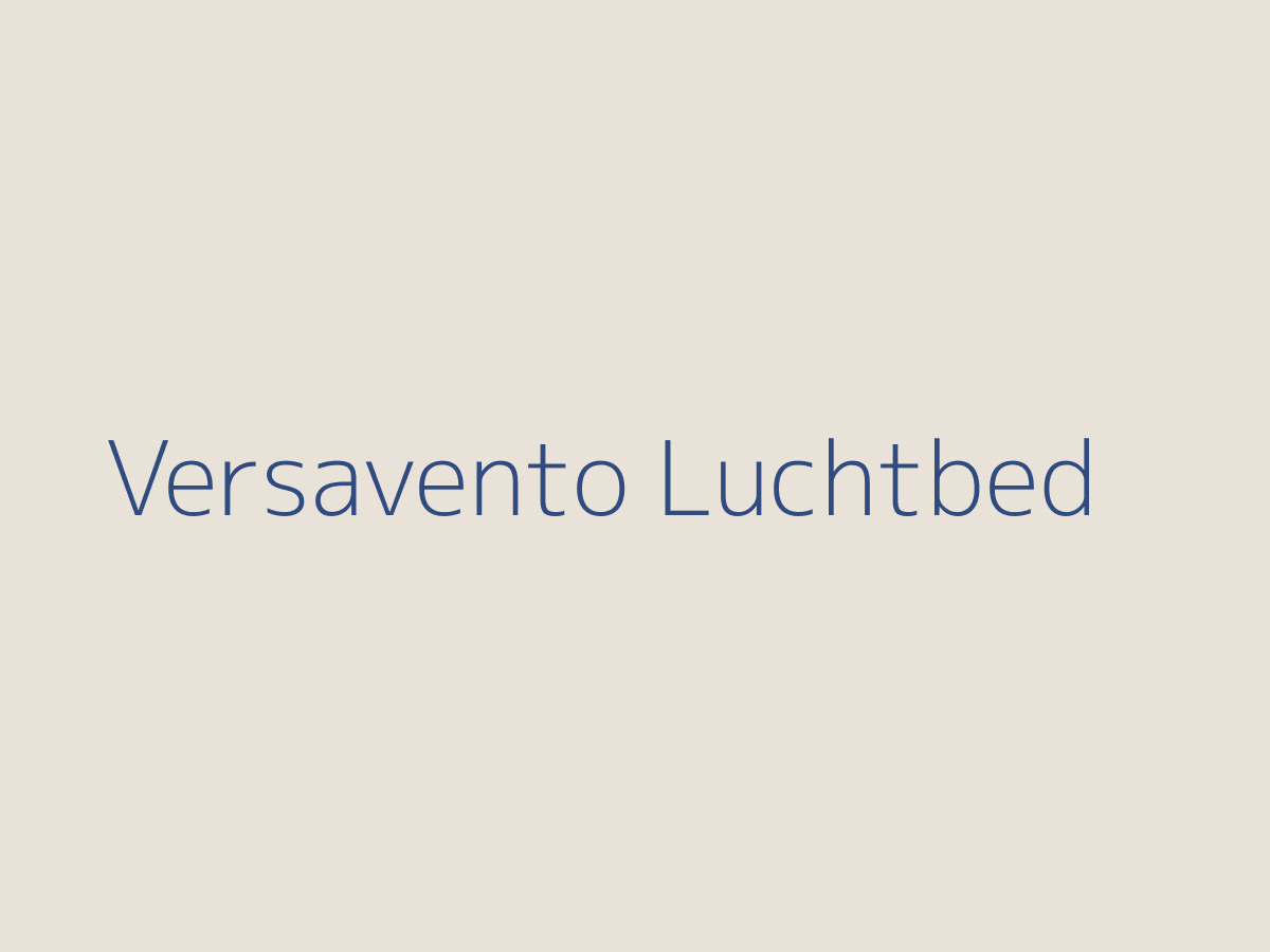 Float VersaVento Premium Luchtbed