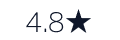 Calificación 4.8 estrellas