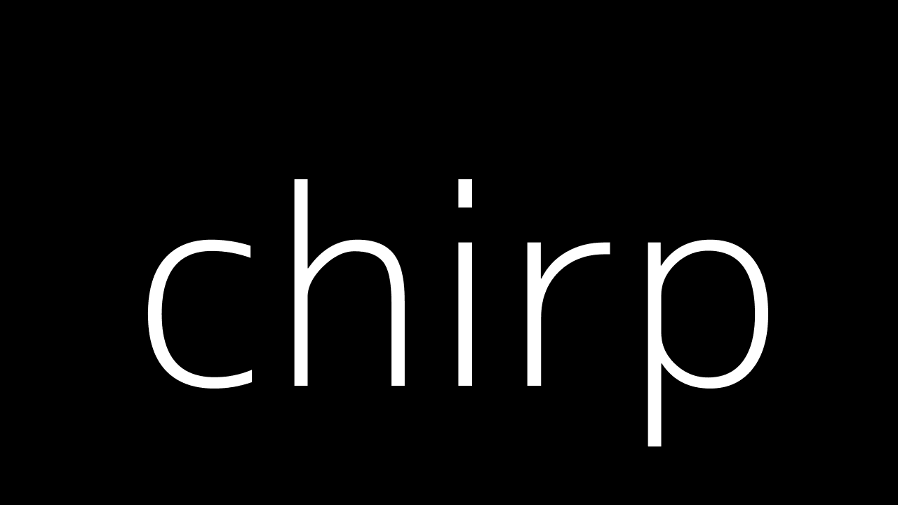 chirp timodufner