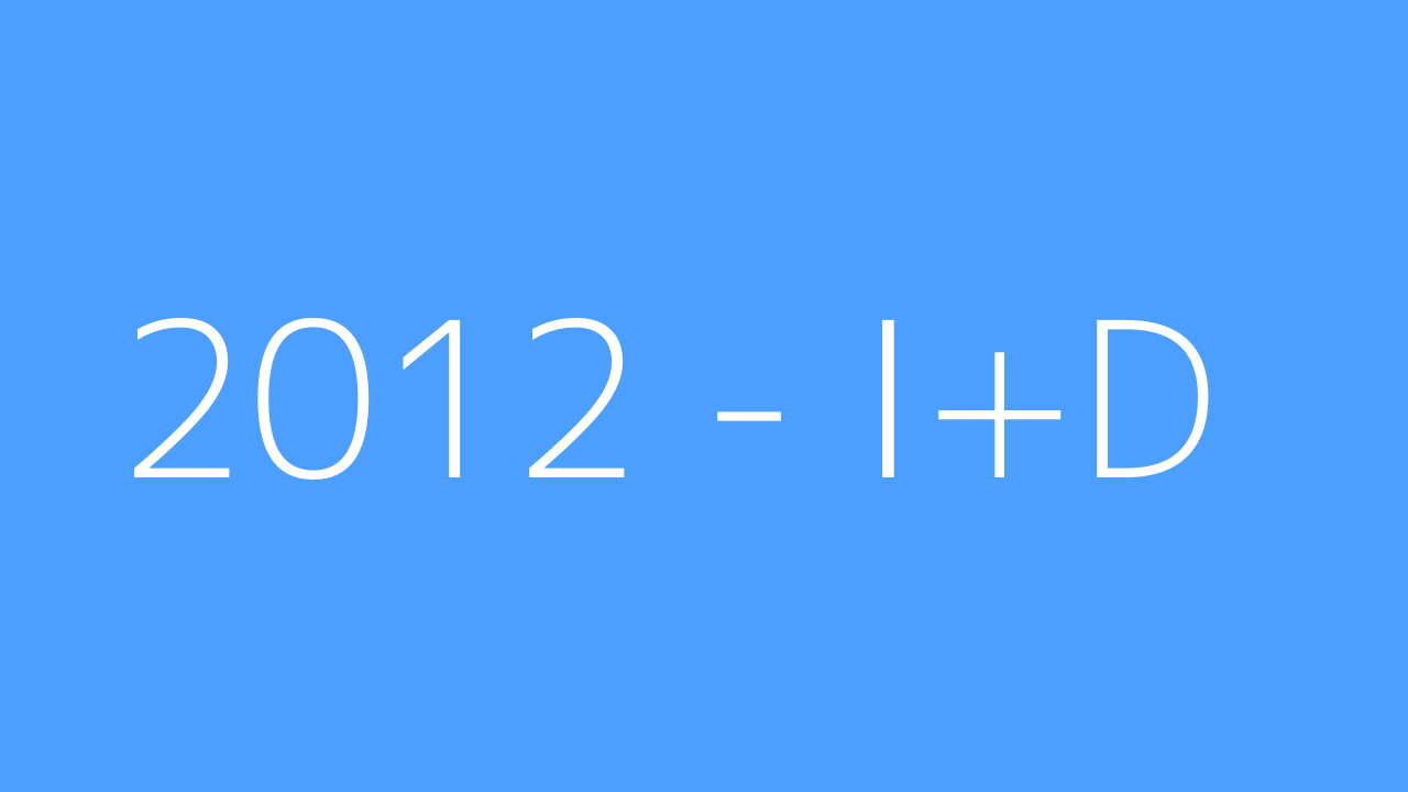 I+D 2012