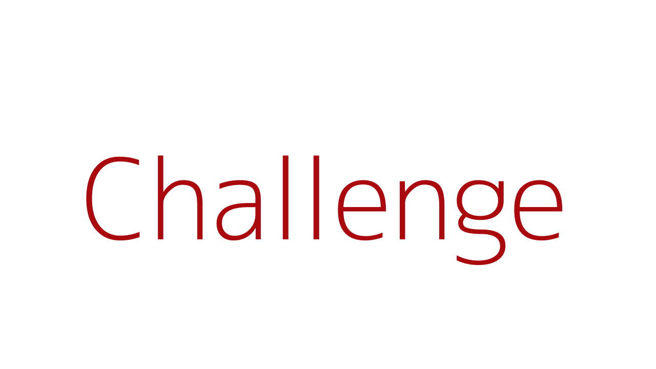 Understanding the Challenge
