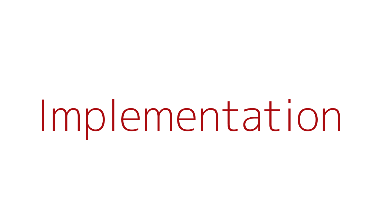 Technical Implementation