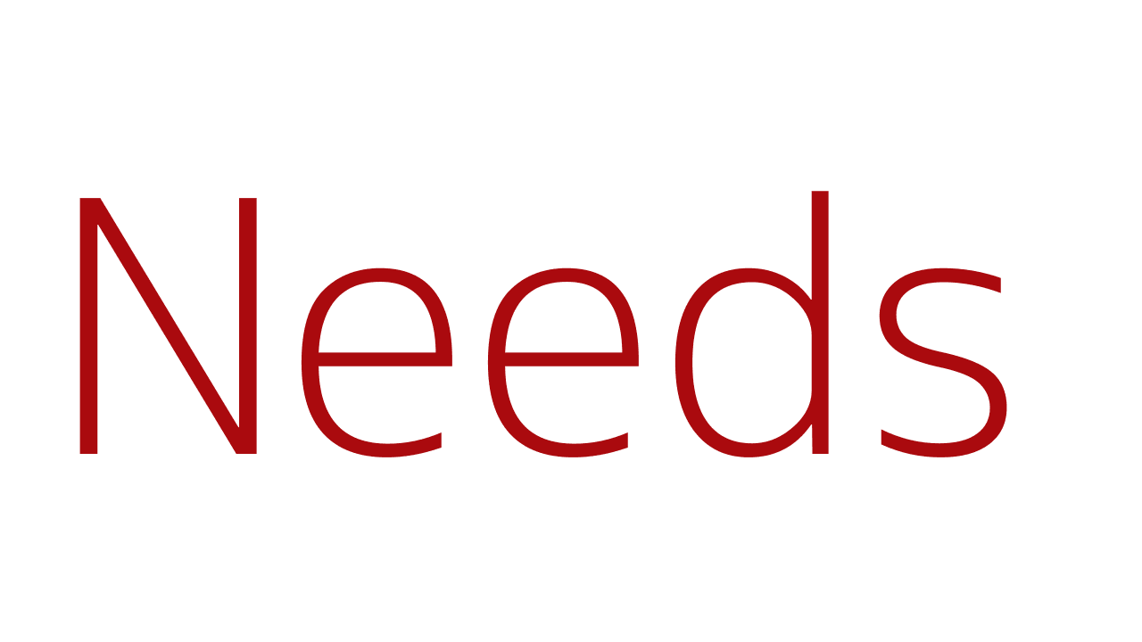 Identifying Core User Needs