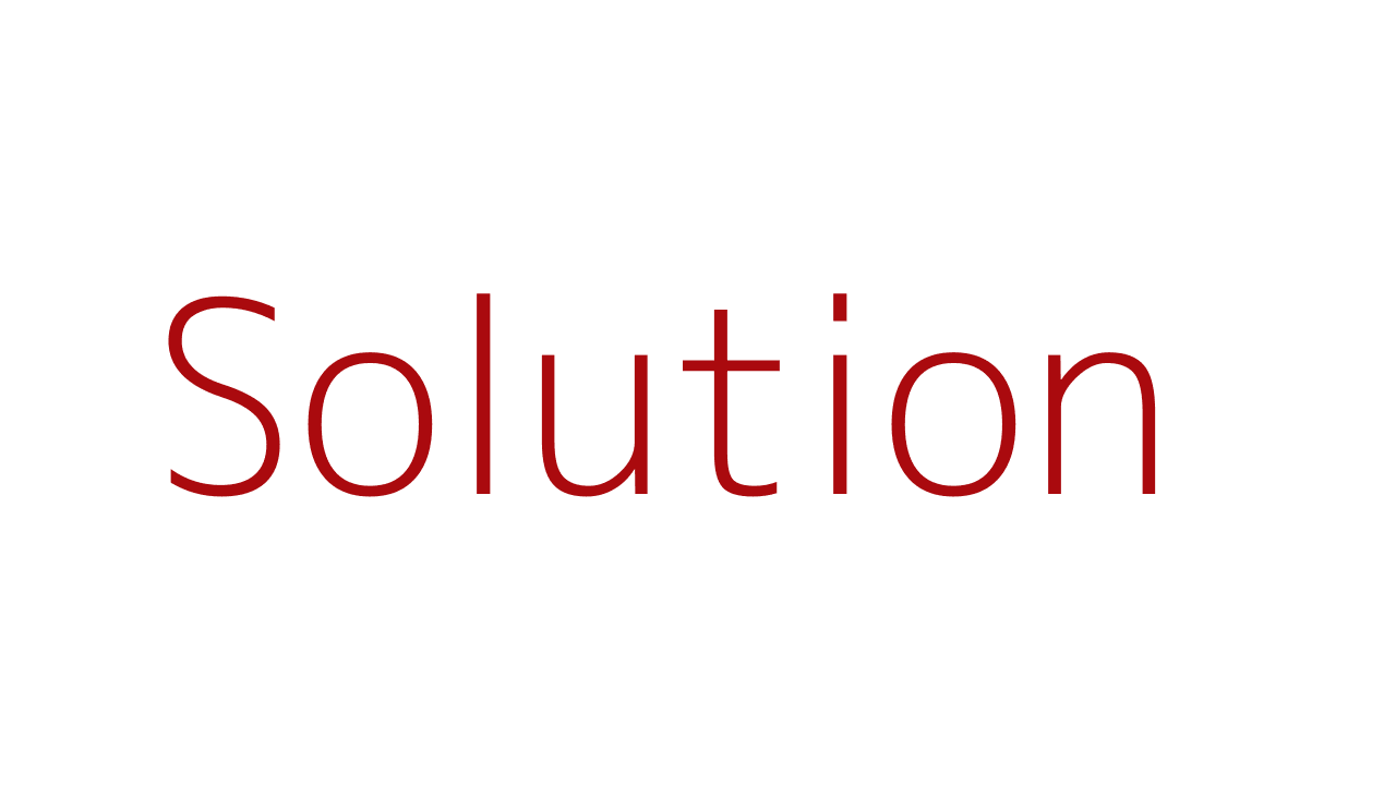 Core Solution Features