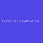 BANDEJA DE SIM SAMSUNG A06