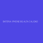 BATERIA IPHONE 8G ALTA CALIDAD