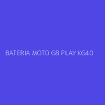 BATERIA MOTO G8 PLAY KG40