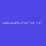 BATERIA MOTOR MOTO G8 PLUS KD40