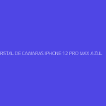 CRISTAL DE CAMARAS IPHONE 12 PRO MAX AZUL
