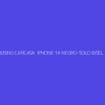 HOUSING CARCASA  IPHONE 14 NEGRO-SOLO BISEL
