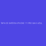 TAPA DE BATERIA IPHONE 11 PRO MAX AZUL