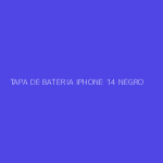 TAPA DE BATERIA IPHONE 14 NEGRO
