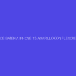 TAPA DE BATERIA IPHONE 15 AMARILLO CON FLEXORES