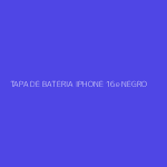 TAPA DE BATERIA IPHONE 16e NEGRO