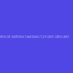 TAPA DE BATERIA SAMSUNG S23 GRIS OBSCURO
