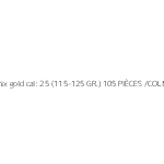 KIWIS Phoenix gold cal: 25 (115-125 GR.) 105 PIÈCES /COLIS. cat:1