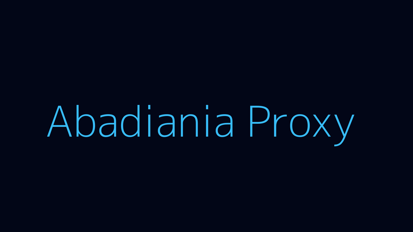 Abadiania proxy dashboard and locations map