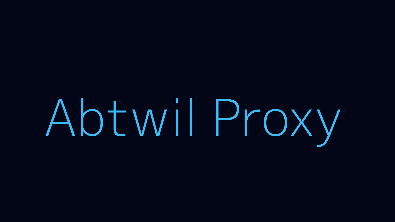 Abtwil proxy dashboard and locations map
