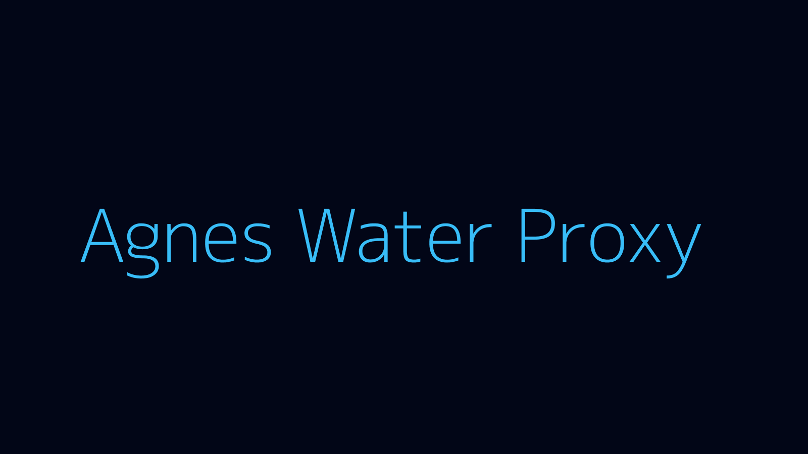 Agnes Water proxy dashboard and locations map