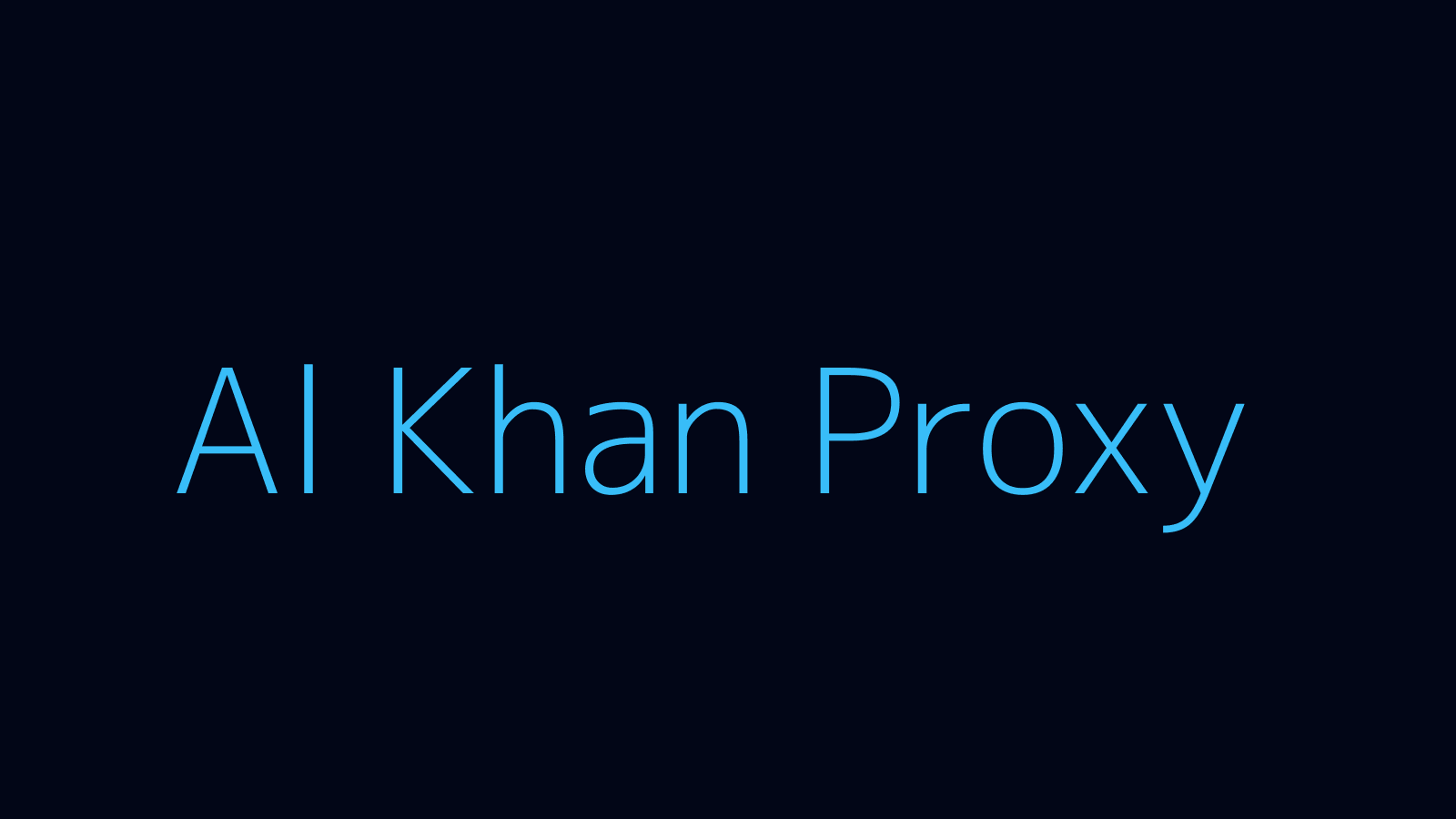 Al Khan proxy dashboard and locations map