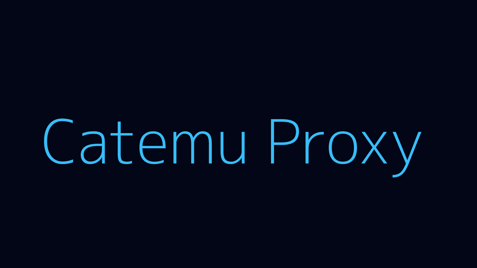 Catemu proxy dashboard and locations map