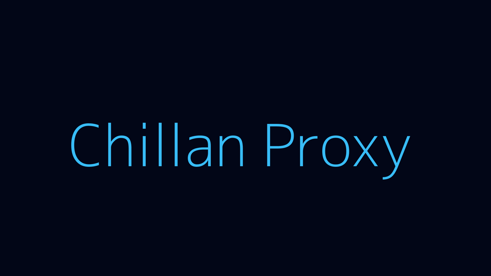 Chillan proxy dashboard and locations map