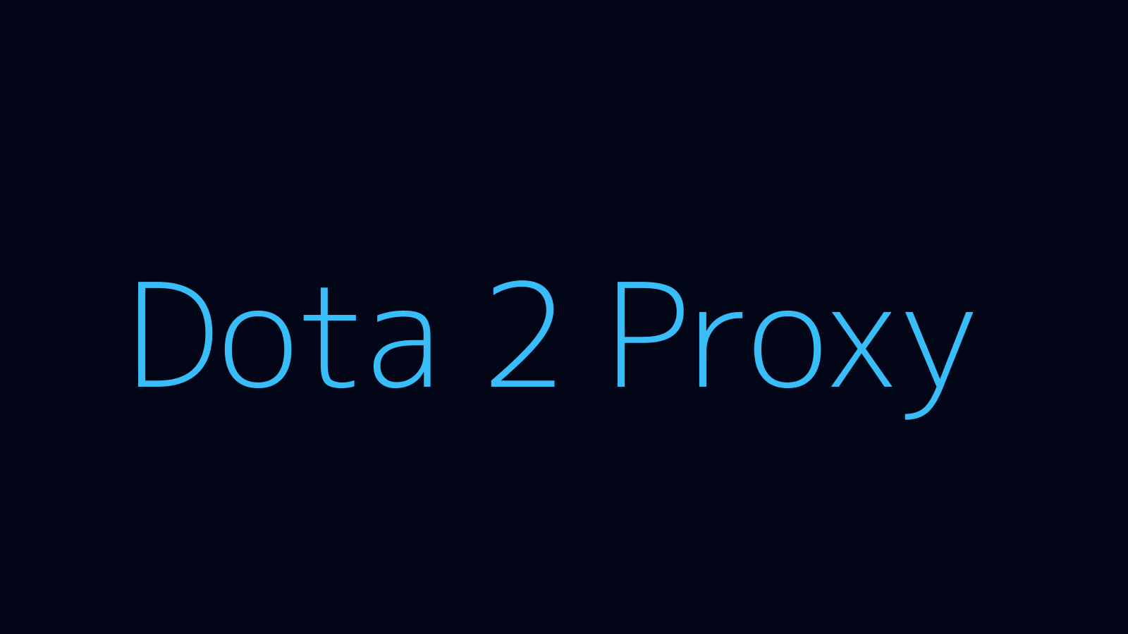Dota 2 proxy dashboard and game overlay