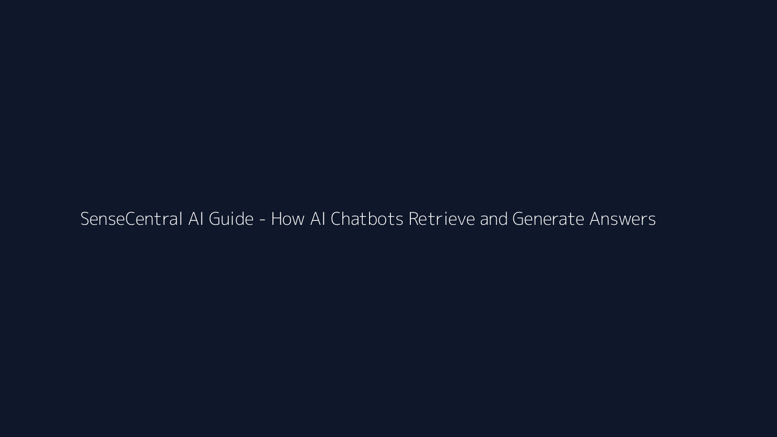 How AI Chatbots Retrieve and Generate Answers featured image