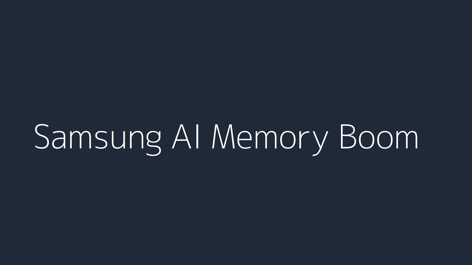 Illustrated cover for Samsung's April 30, 2026 earnings report and AI memory demand story.