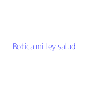 Botica mi ley salud
